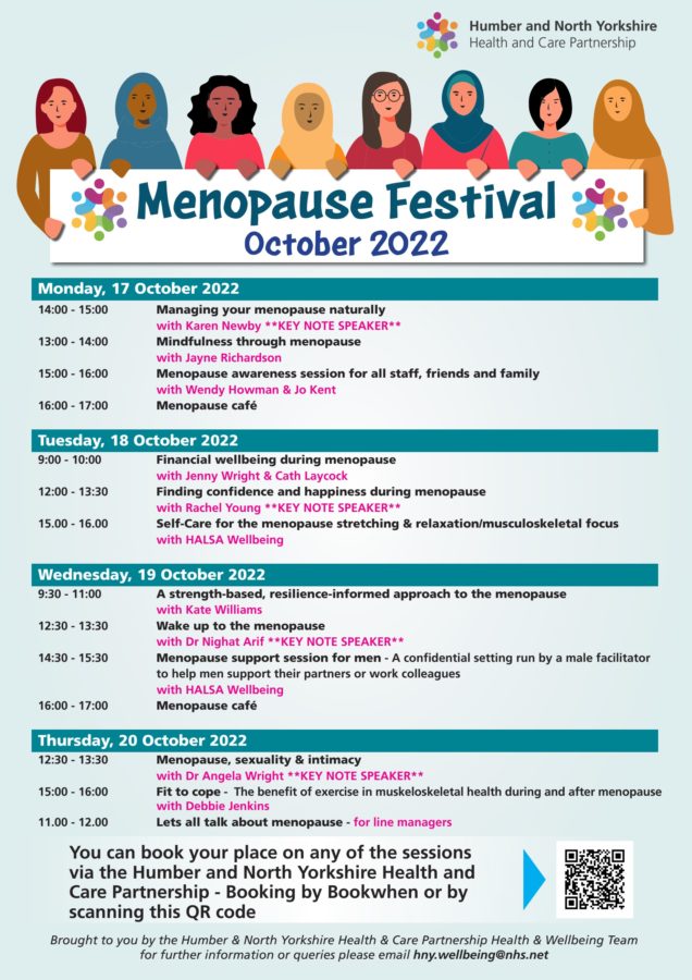 Menopause Festival October 22